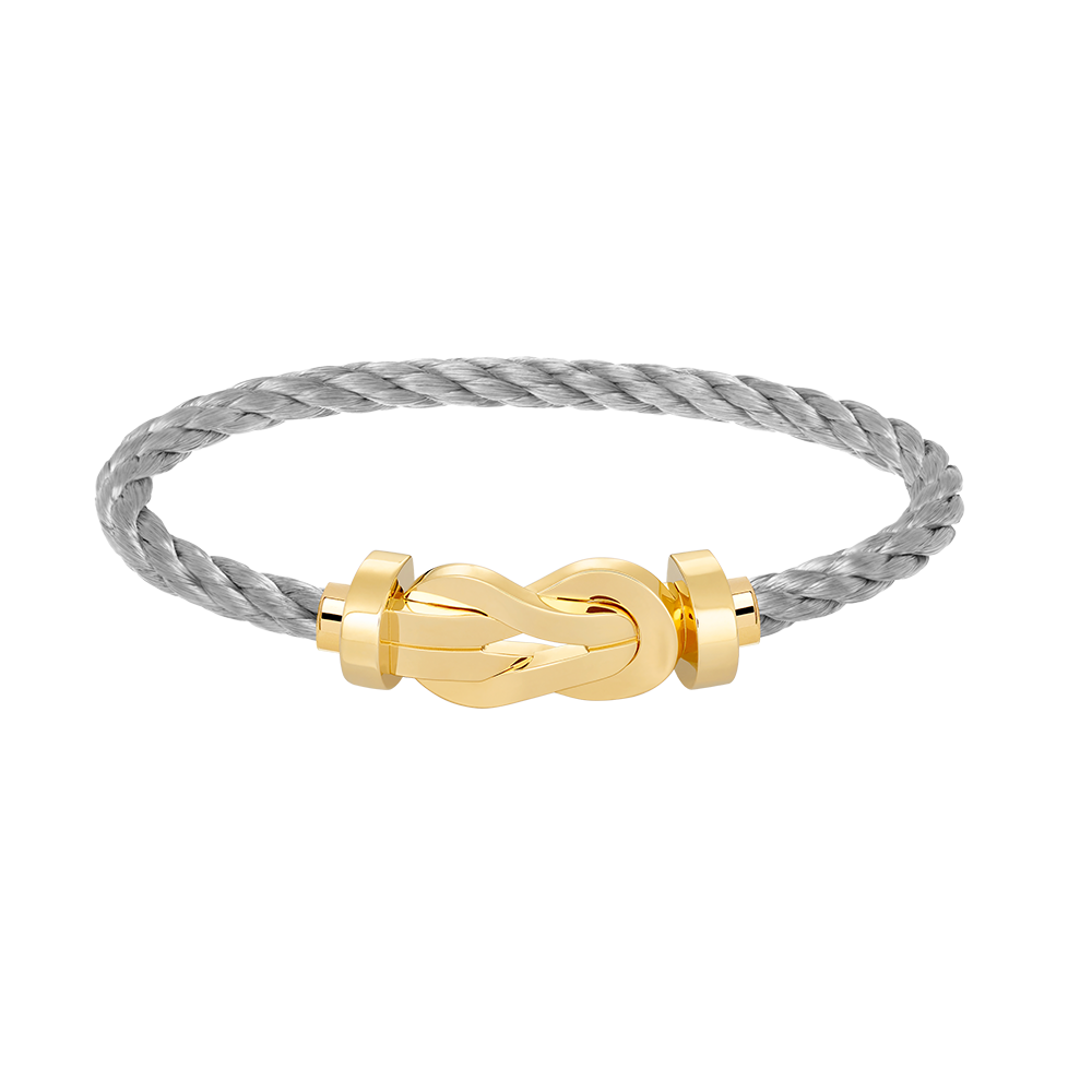 ??MIRA?¡¥CHANCE LARGE 8 FIGURE BUCKLE NO DIAMOND BRACELET GOLD