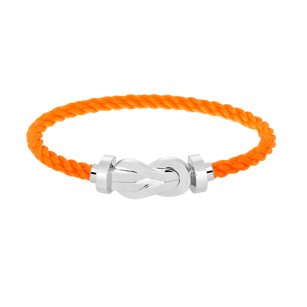 ??MIRA?¡¥CHANCE LARGE 8 FIGURE BUCKLE NO DIAMOND BRACELET SILVER