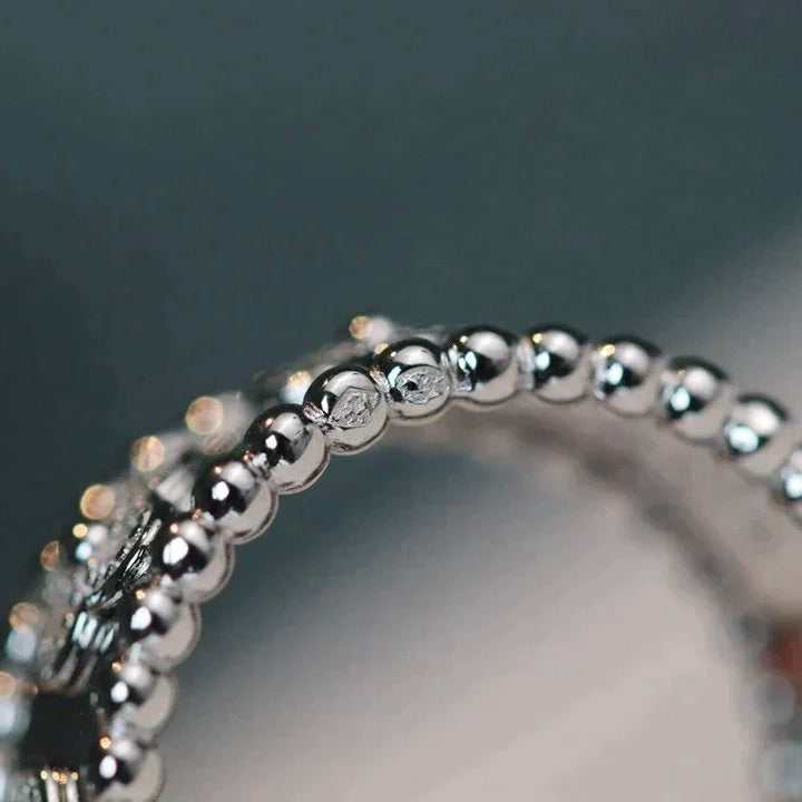 ??MIRA?¡¥CLOVER KALEIDOSCOPE RING 10MM