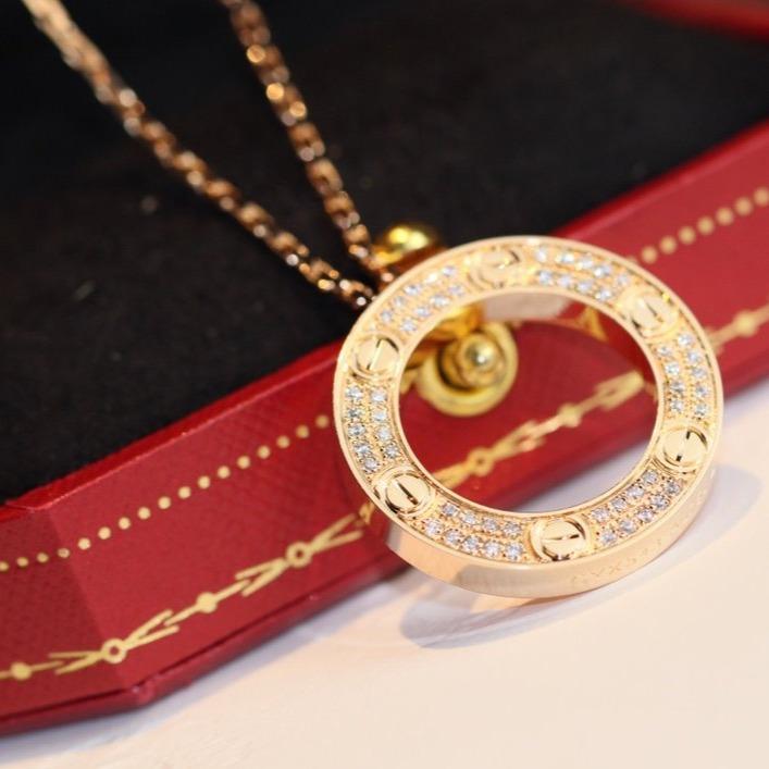??MIRA?¡¥LOVE NECKLACE ADJUSTABLE ROSE GOLD