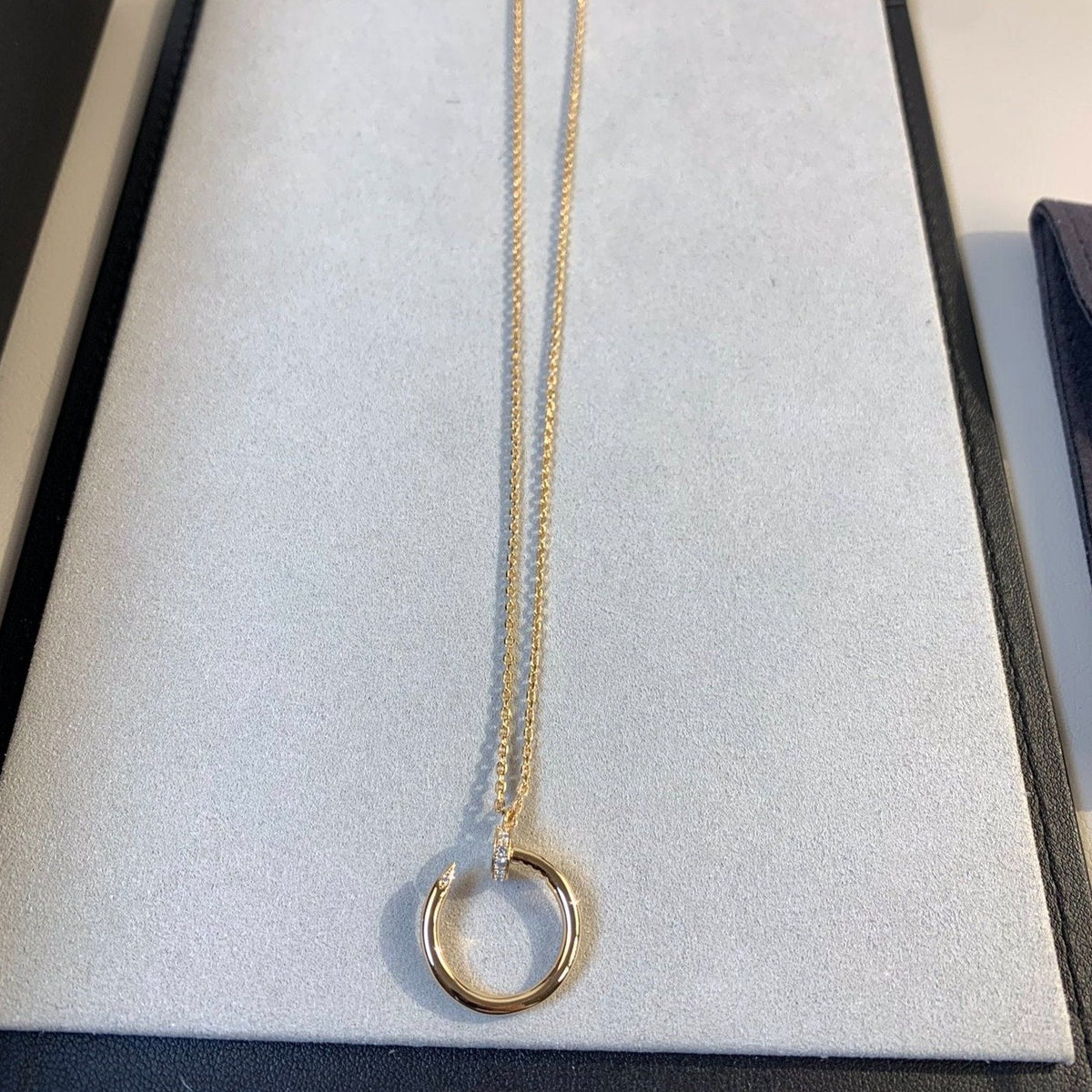 ??MIRA?¡¥JUSTE NECKLACE PINK GOLD