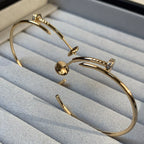 ??MIRA?¡¥JUSTE EARRINGS GOLD DIAMONDS 1.8MM