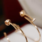 ??MIRA?¡¥JUSTE EARRINGS DIAMONDS 1.8MM