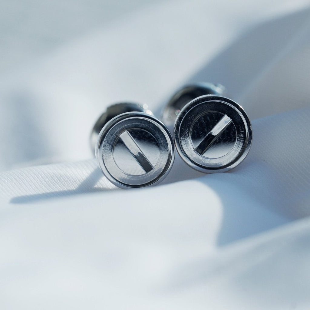??MIRA?¡¥LOVE EARRINGS SILVER 10MM