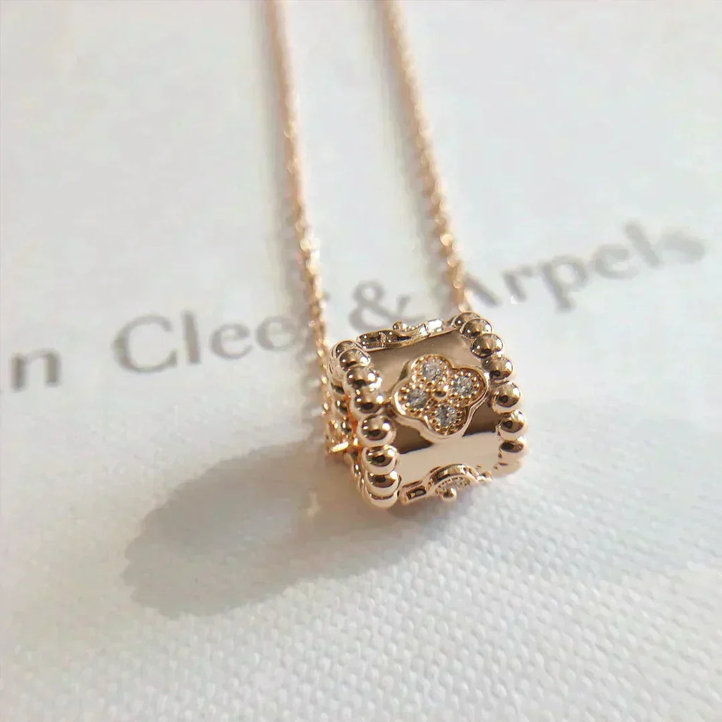 ??MIRA?¡¥PERLEE PEDANT NECKLACE GOLD / ROSE GOLD