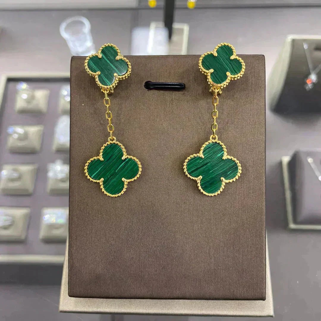 ??MIRA?¡¥CLOVER 2 MOTIFS  EARRINGS (MULTIPLE CHOICESC