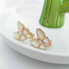 ??MIRA?¡¥BUTTERFLY MOP DIAMOND EARRINGS