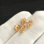 ??MIRA?¡¥CHAINE SMALL EARRINGS GOLD AND SILVER