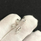 ??MIRA?¡¥CHAINE SMALL EARRINGS GOLD AND SILVER