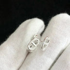 ??MIRA?¡¥CHAINE SMALL EARRINGS GOLD AND SILVER