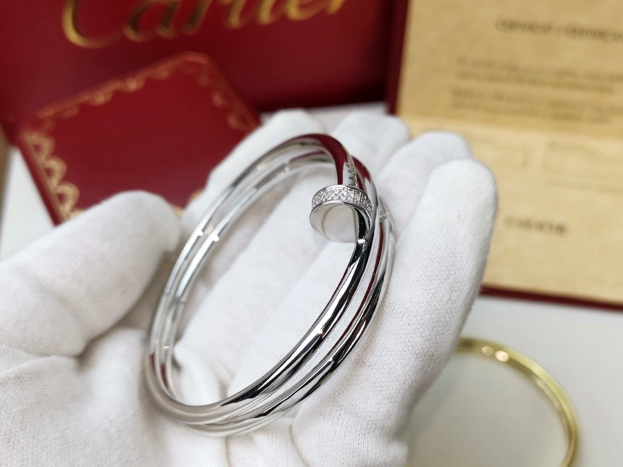 ??MIRA?¡¥JUSTE BRACELET 3.5MM DOUBLE ROW DIAMOND