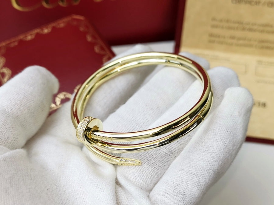 ??MIRA?¡¥JUSTE BRACELET 3.5MM DOUBLE ROW DIAMOND