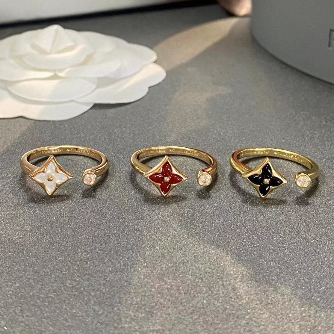 ??MIRA?¡¥STAR 1 DIAMOND OPEN RING