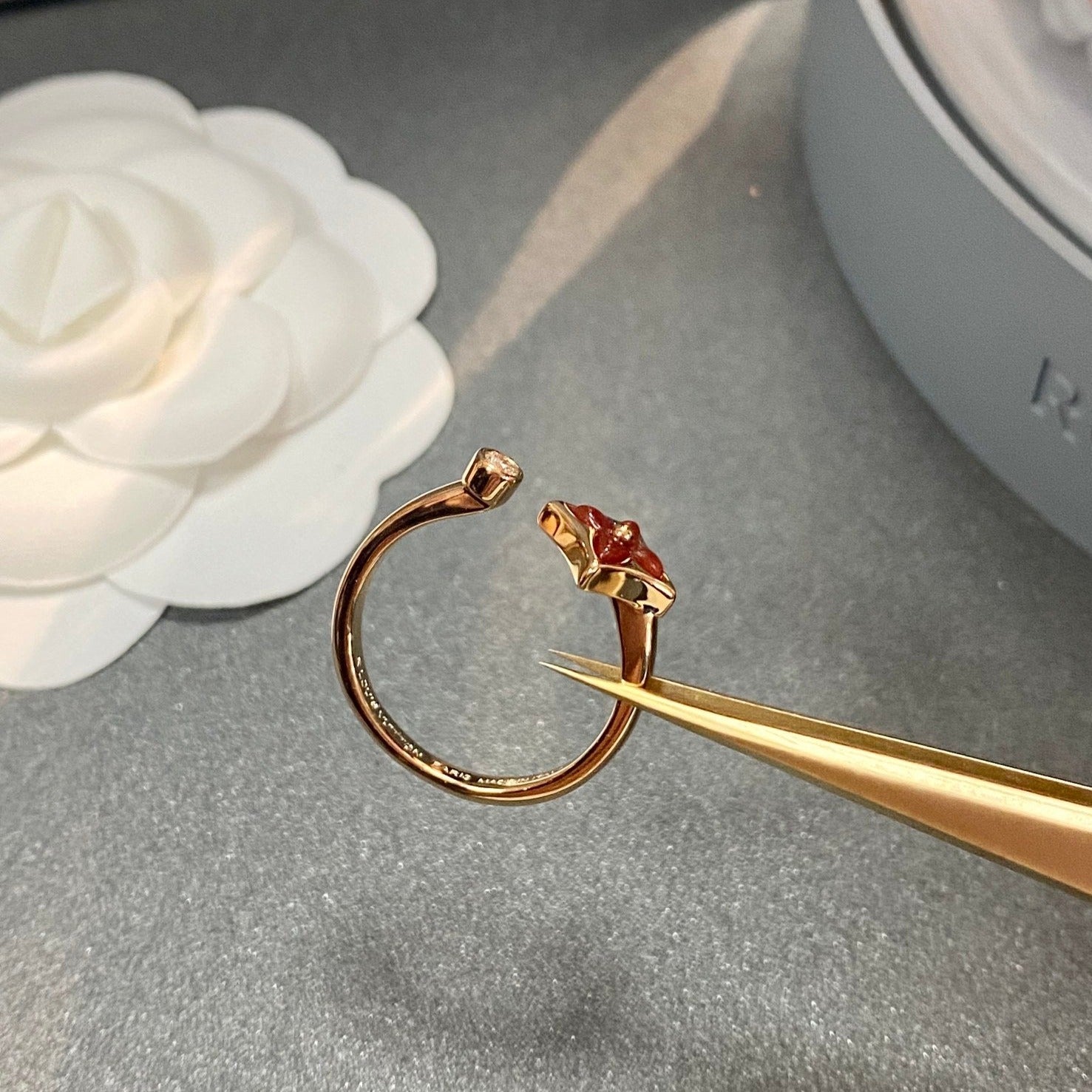 ??MIRA?¡¥STAR 1 DIAMOND OPEN RING