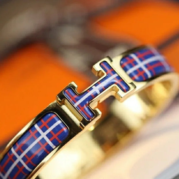 ??MIRA?¡¥H TARTAN BRACELET 12MM