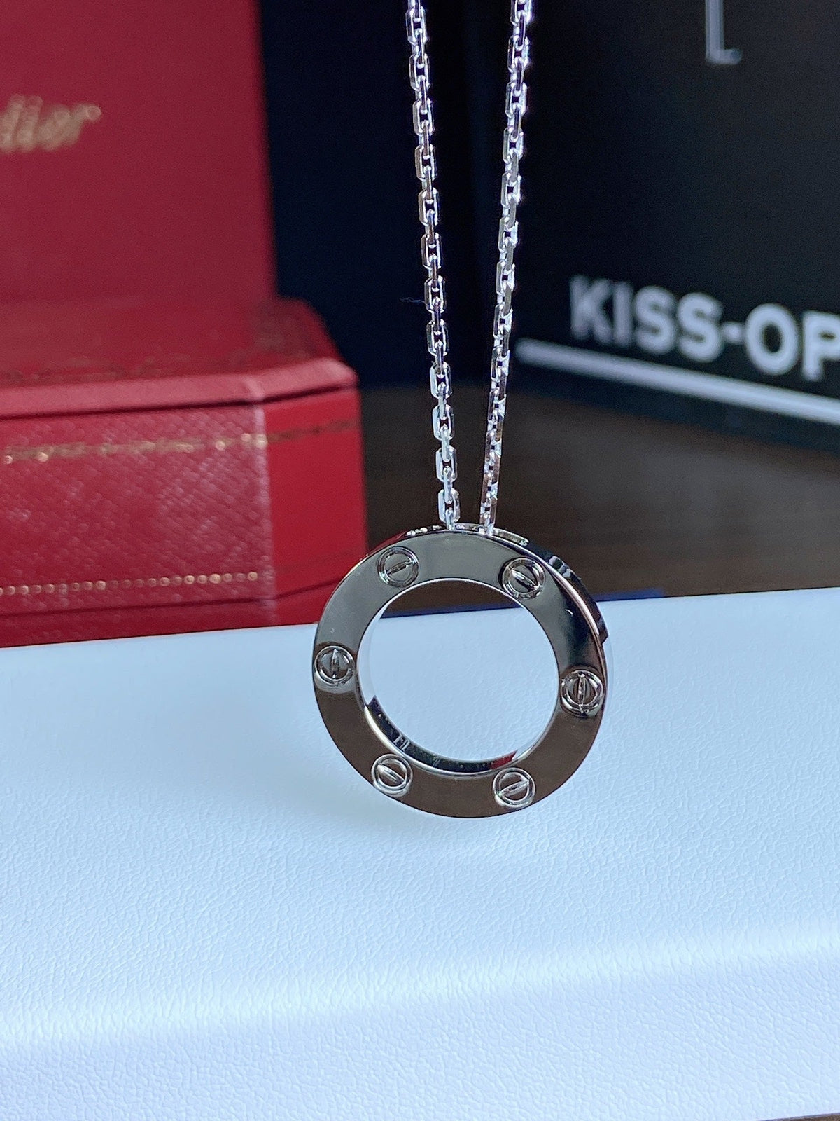 ??MIRA?¡¥LOVE NECKLACE 16MM