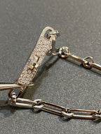??MIRA?¡¥CHAINE BRACELET SMALL MODEL DIAMOND