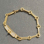 ??MIRA?¡¥CHAINE BRACELET SMALL MODEL DIAMOND