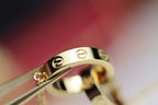 ??MIRA?¡¥LOVE NECKLACE DOUBLE RING GOLD