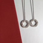 ??MIRA?¡¥LOVE NECKLACE ADJUSTABLE SILVER