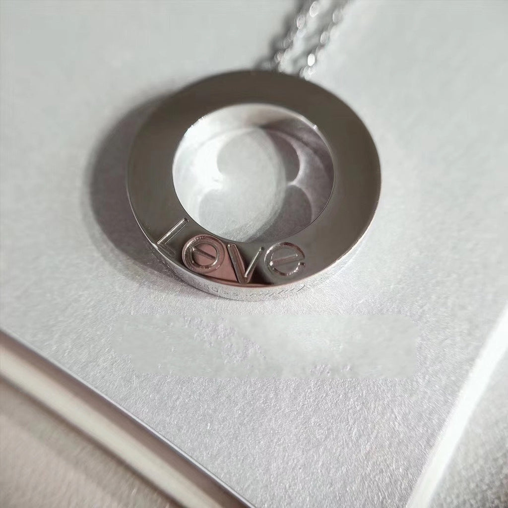 ??MIRA?¡¥LOVE NECKLACE ADJUSTABLE SILVER
