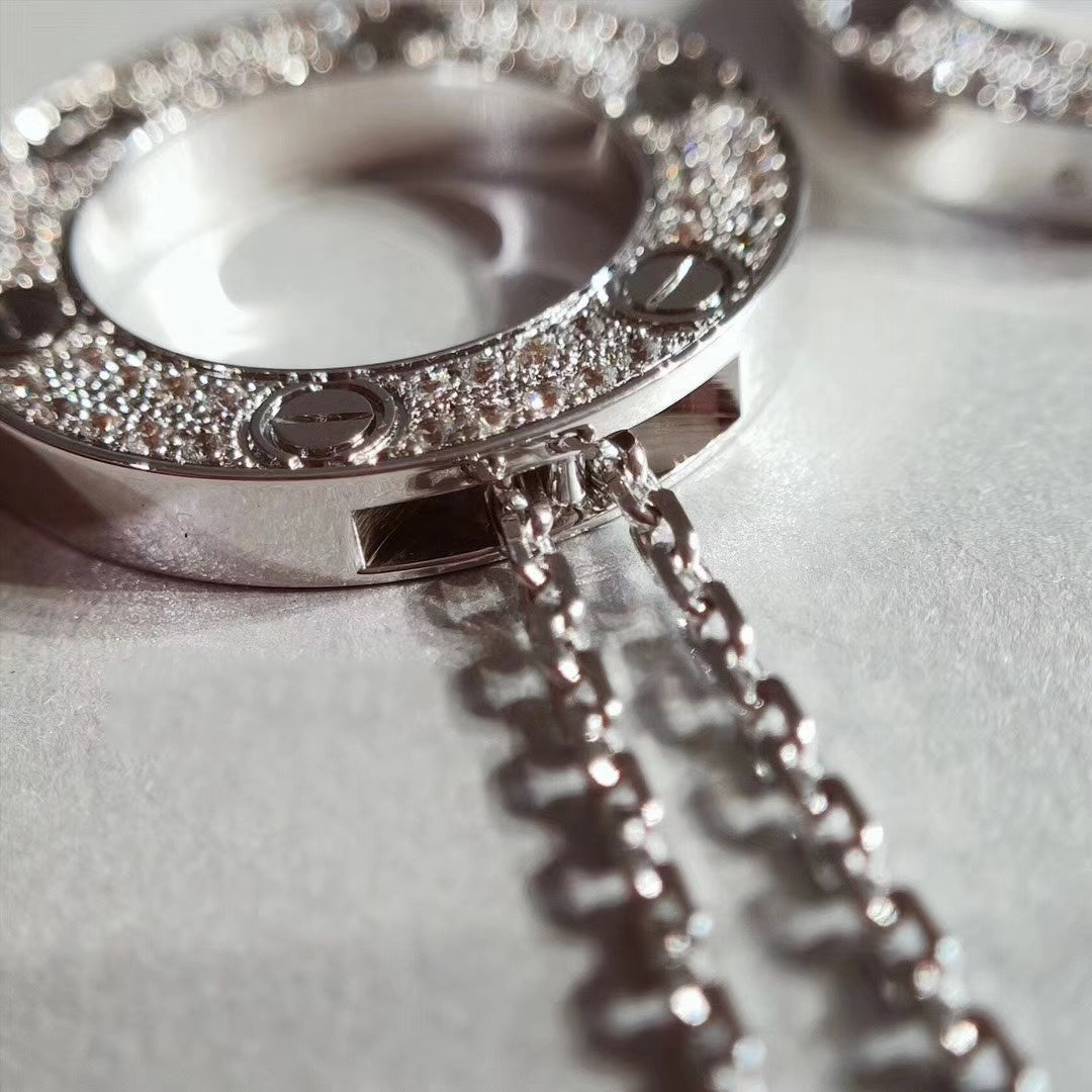 ??MIRA?¡¥LOVE NECKLACE ADJUSTABLE SILVER
