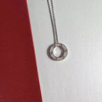 ??MIRA?¡¥LOVE NECKLACE ADJUSTABLE SILVER