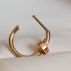 ??MIRA?¡¥JUSTE EARRINGS PINK GOLD