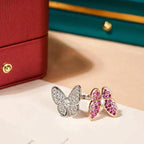 ??MIRA?¡¥TWIN BUTTERFLY DIAMOND RING