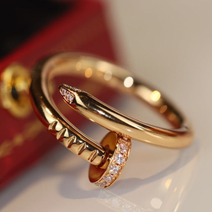 ??MIRA?¡¥JUSTE RING 2.65MM GOLD DIAMOND
