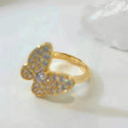 ??MIRA?¡¥BUTTERFLY DIAMOND RING