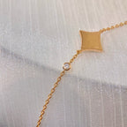 ??MIRA?¡¥COLOR STAR PINK GOLD DIAMOND BRACELET