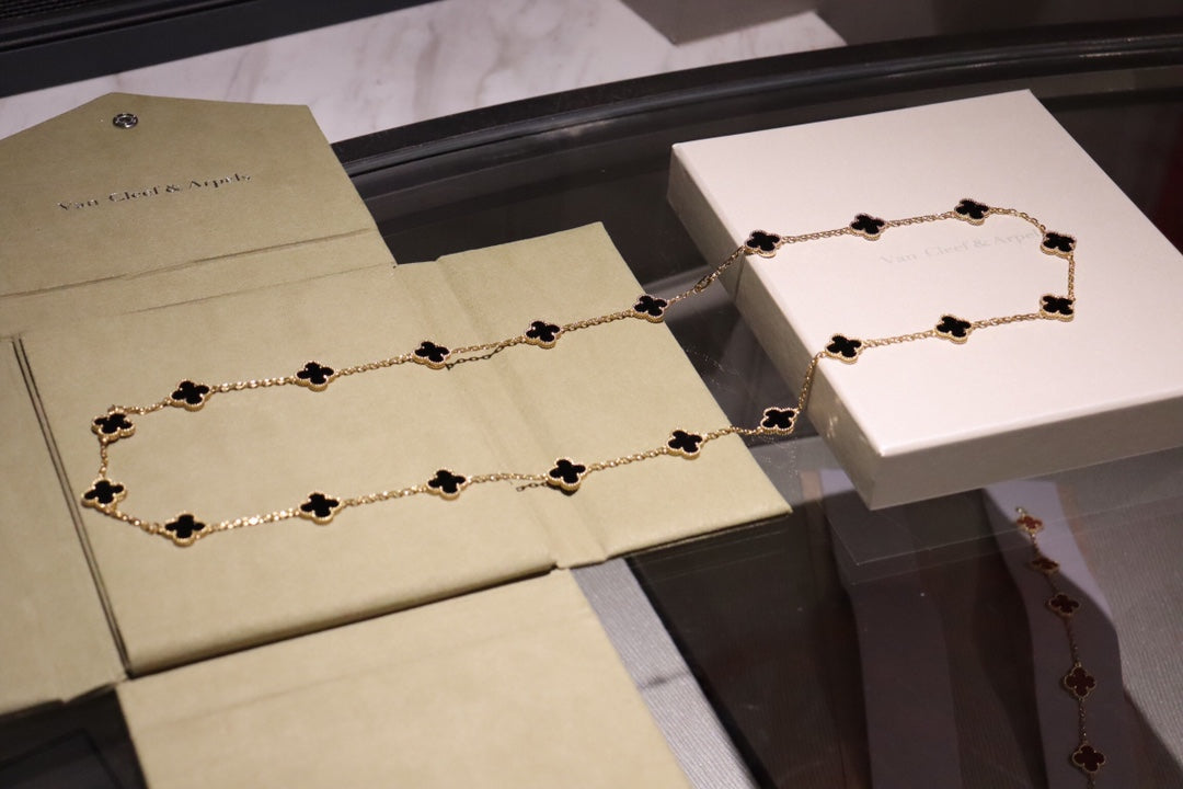 ??MIRA?¡¥CLOVER 20 MOTIFS ONYX ROSE GOLD