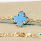 ??MIRA?¡¥CLOVER 20 MOTIFS TURQUOISE GOLD