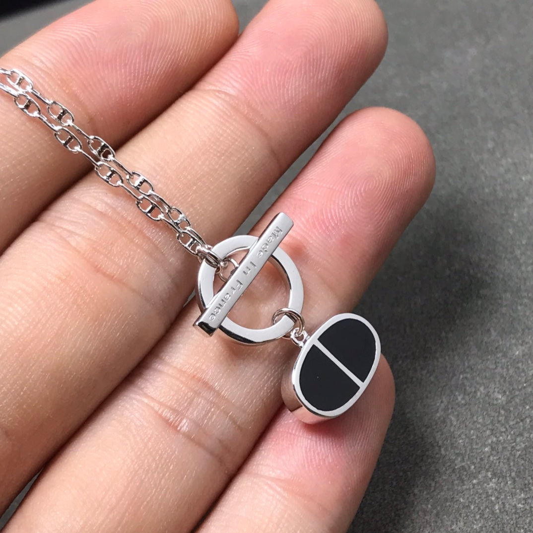 ??MIRA?¡¥CHAINE VERSO BLACK CERAMIC  NECKLACE