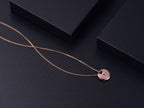 ??MIRA?¡¥AMULETTE ROSE GOLD PINK MOP NECKLACE
