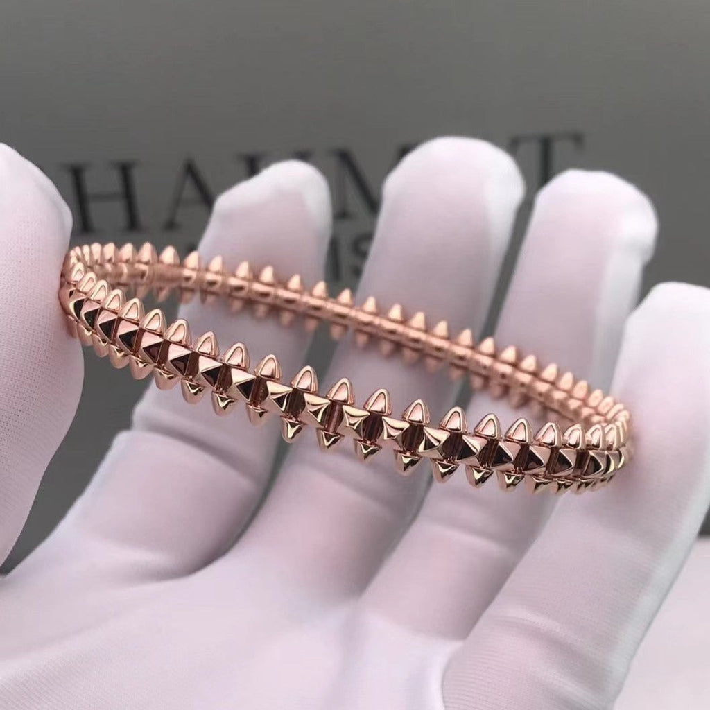 ??MIRA?¡¥CLASH PINK GOLD BRACELET