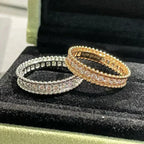 ??MIRA?¡¥PERLEE DIAMOND ROSE GOLD RING
