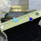 ??MIRA?¡¥LUCKY SPRING SILVER BRACELET 4 MOTIF