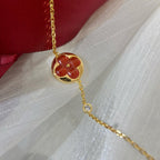 ??MIRA?¡¥SUN PEDANT CARNELIAN BRACELET