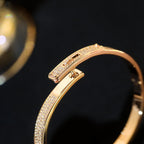 ??MIRA?¡¥KELLY BRACELET DIAMOND PAVED