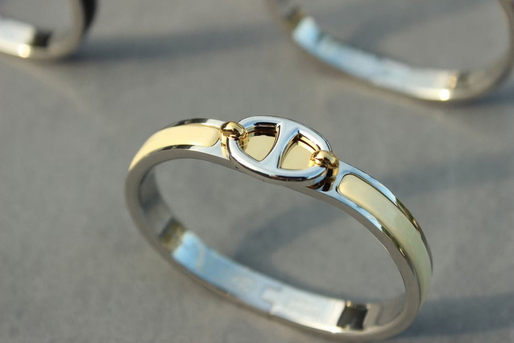 ??MIRA?¡¥CLIC CHAINE SILVER BRACELET