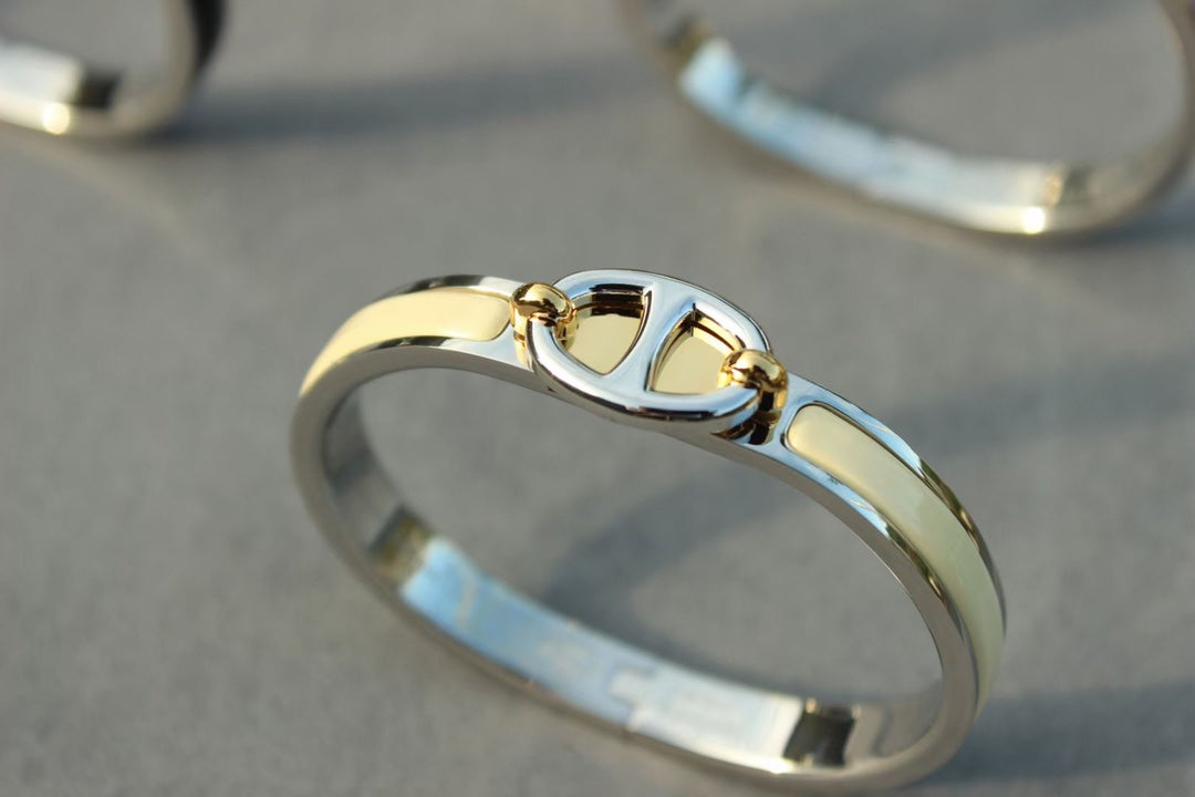 ??MIRA?¡¥CLIC CHAINE SILVER BRACELET