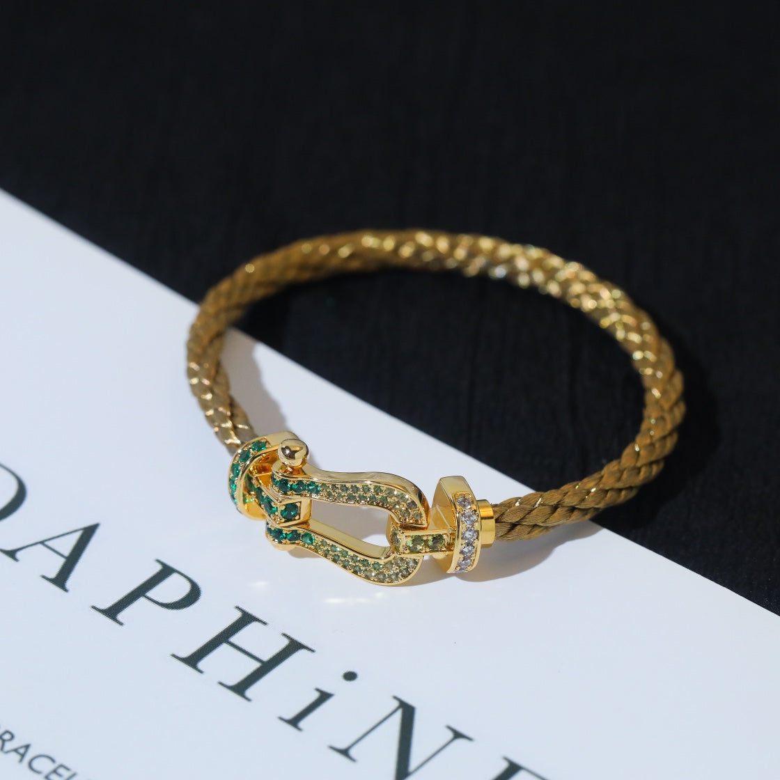 ??MIRA?¡¥FORCE 10 GOLD GREEN DIAMOND PAVED