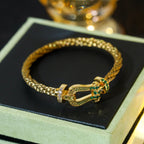 ??MIRA?¡¥FORCE 10 GOLD GREEN DIAMOND PAVED