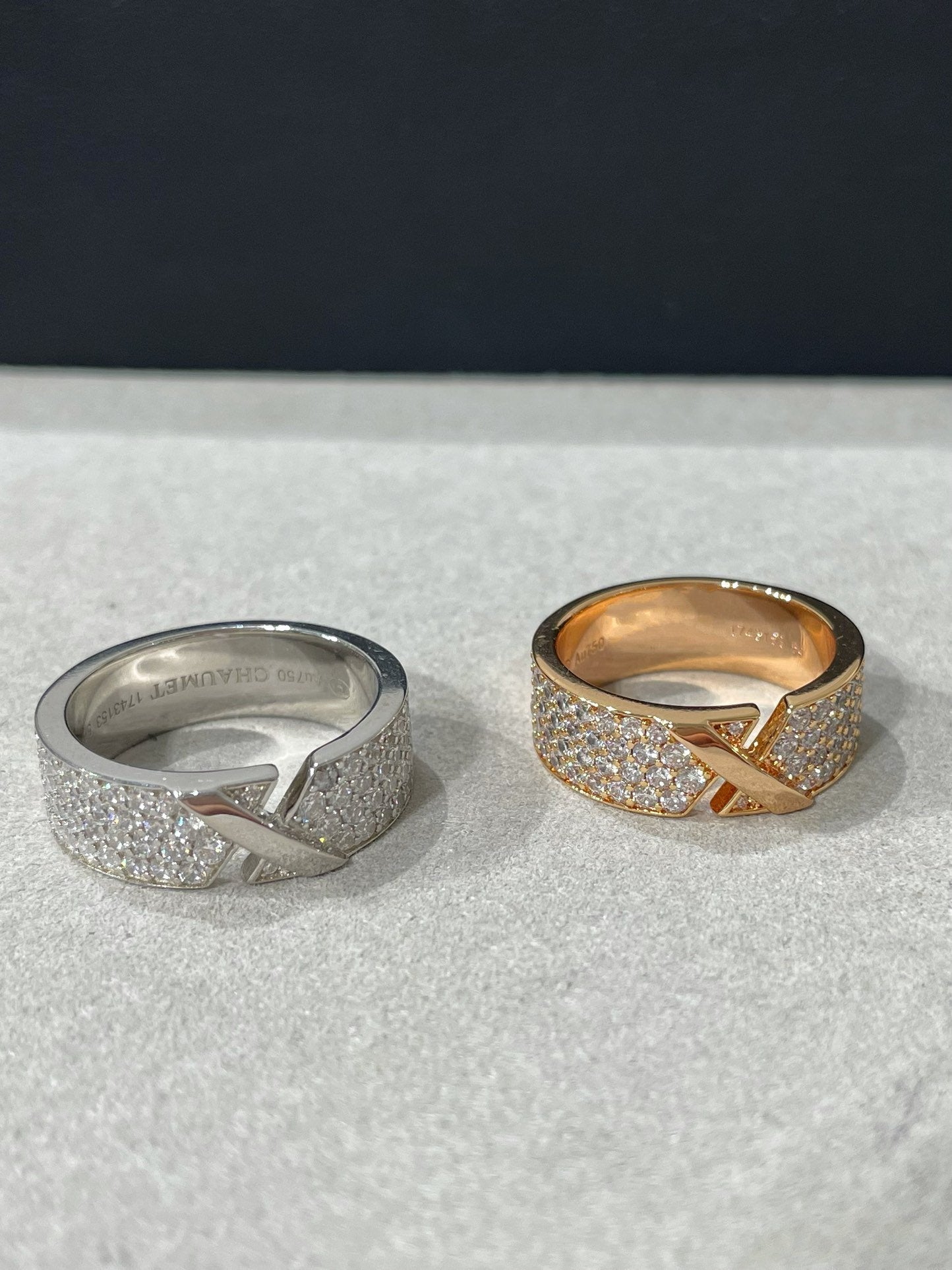 ??MIRA?¡¥LIENS EVIDENCE  DIAMOND PAVED RING