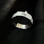 ??MIRA?¡¥KELLY SILVER DIAMOND RING