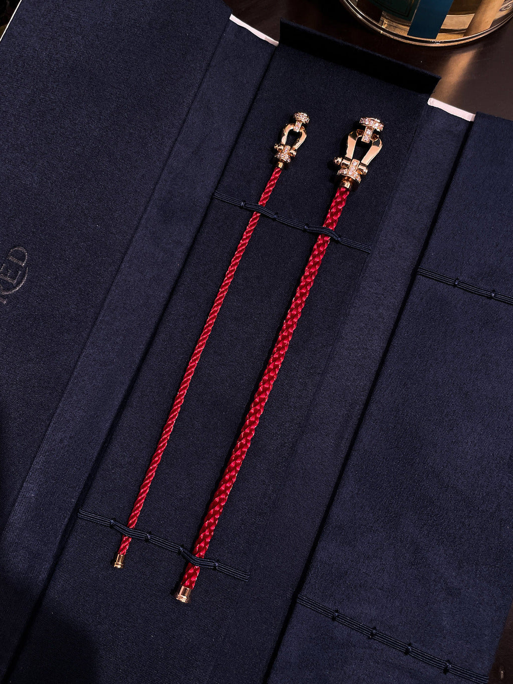 ??MIRA?¡¥FORCE 10 HALF DIAMOND PINK GOLD RED CORDERI LARGE AND MEDIUM MODEL