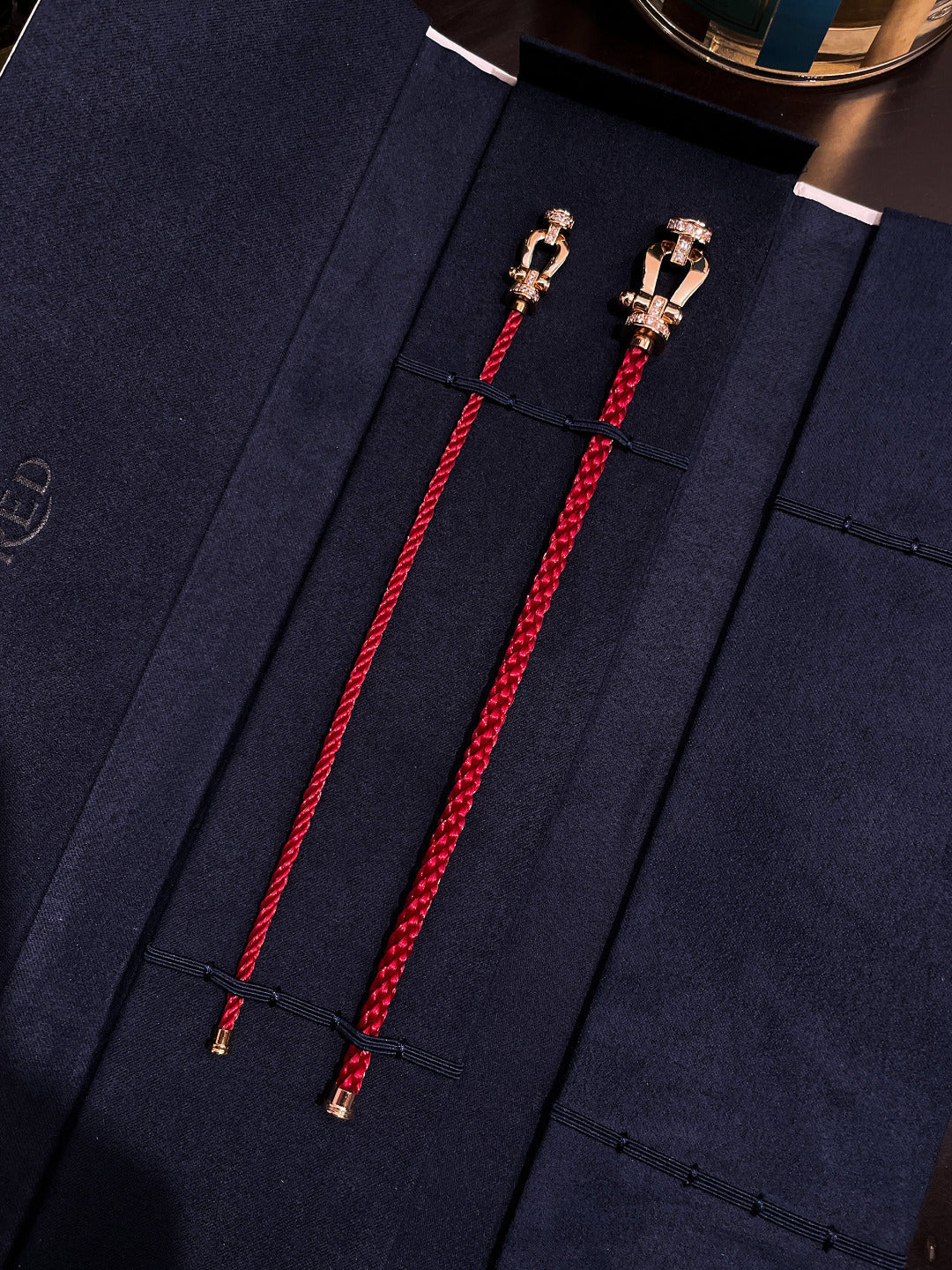 ??MIRA?¡¥FORCE 10 HALF DIAMOND PINK GOLD RED CORDERI LARGE AND MEDIUM MODEL