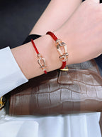 ??MIRA?¡¥FORCE 10 HALF DIAMOND PINK GOLD RED CORDERI LARGE AND MEDIUM MODEL